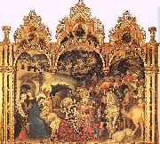 Gentile da  Fabriano The Adoration of the Magi3 oil painting